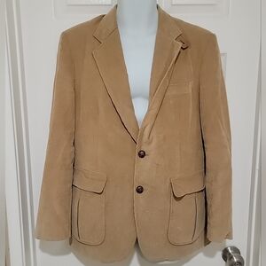 Vintage Cambridge Classics by Mervyns Mens Corduroy Blazer Brown Made in Japan